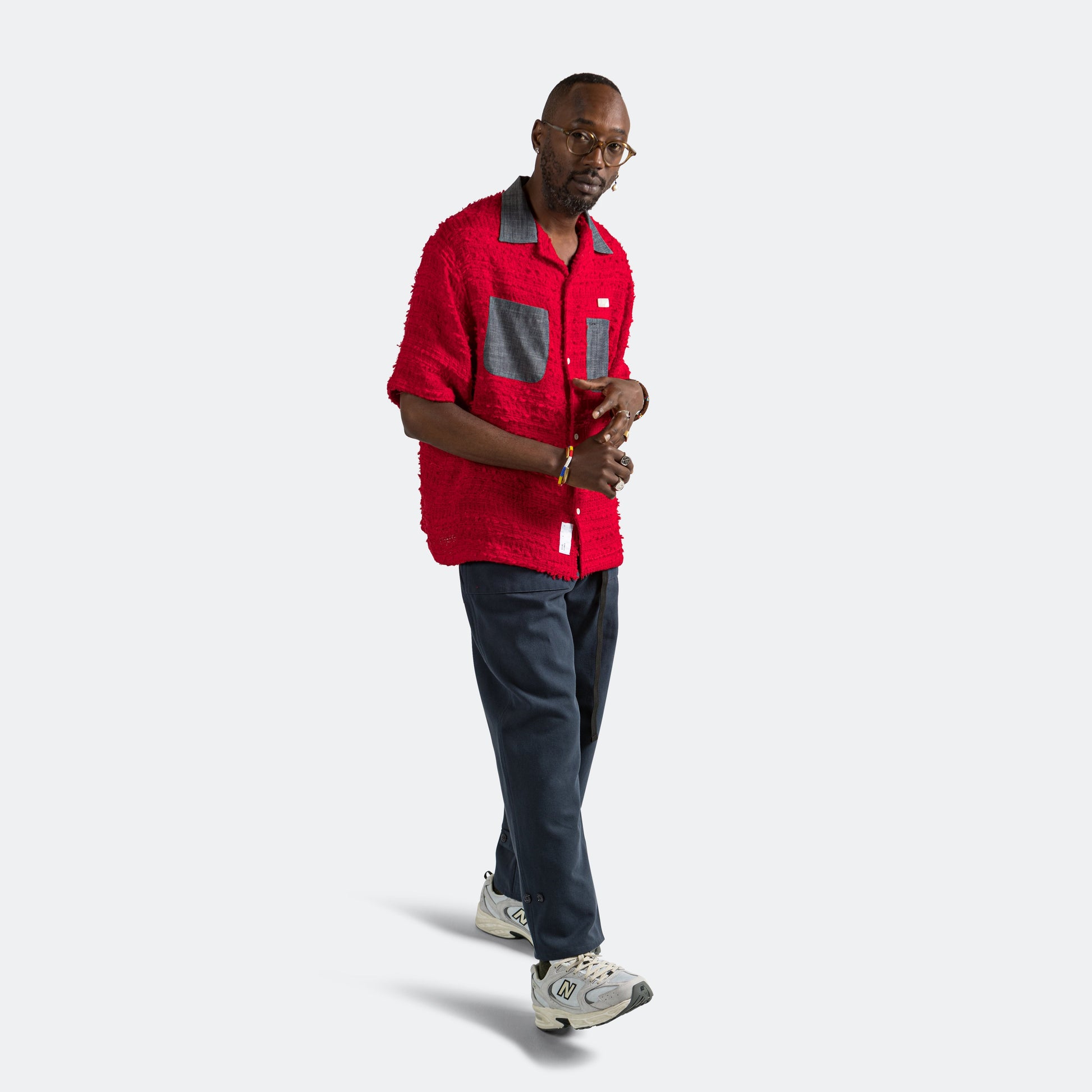 Mil Pant - Navy Washed Canvas