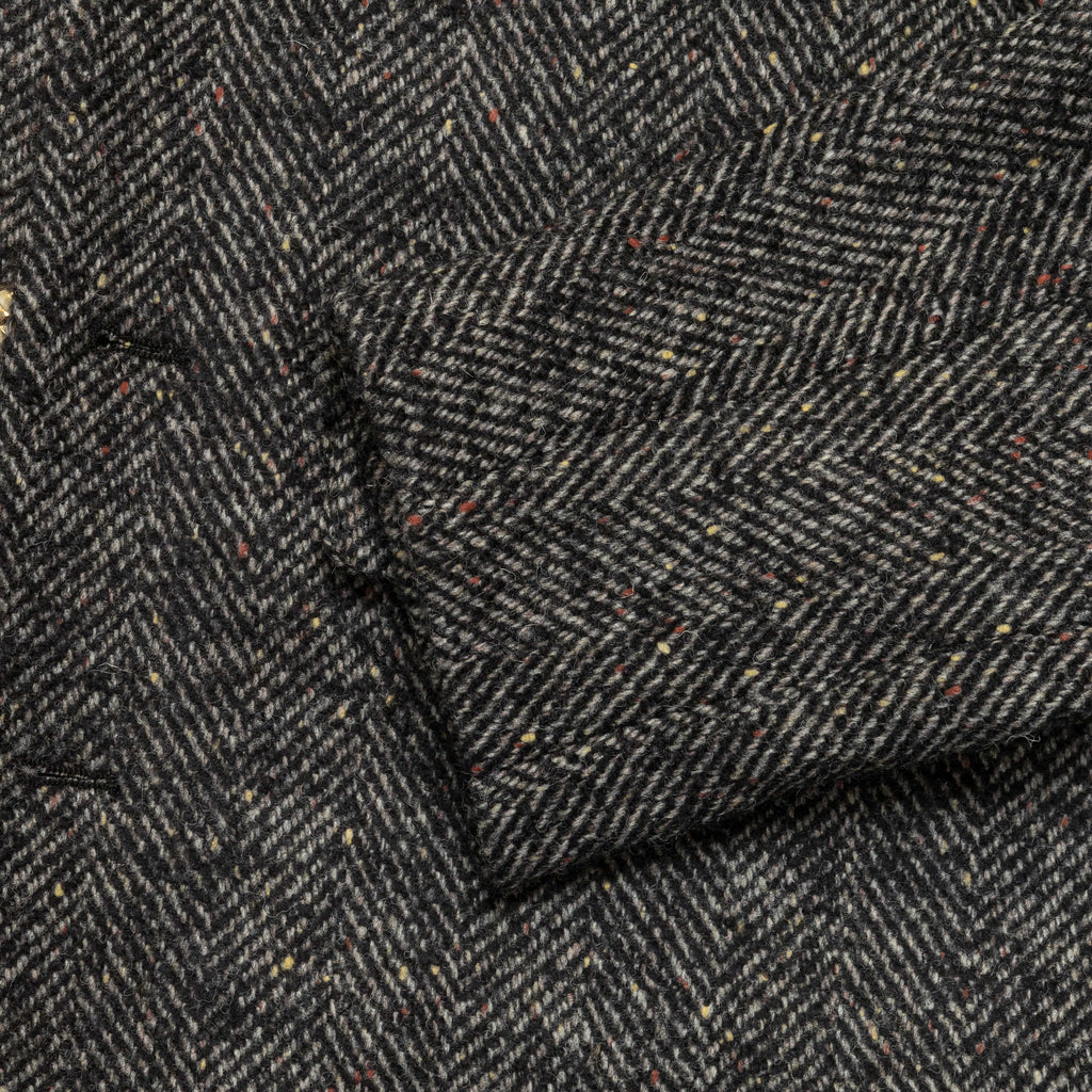 L/S Shirt Blazer - Bottonato Herringbone Tweed
