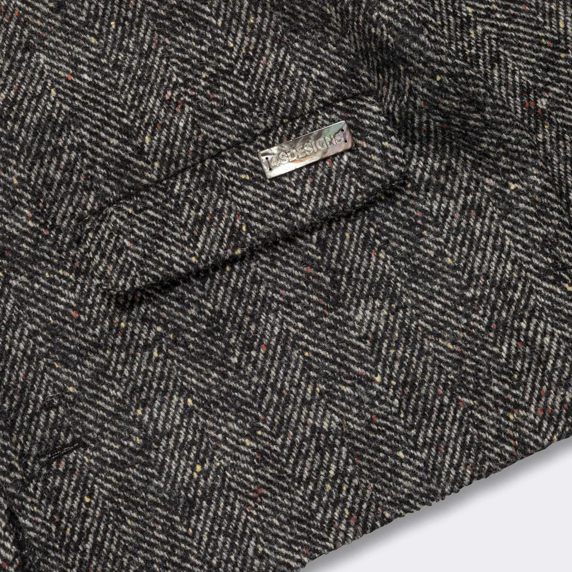 L/S Shirt Blazer - Bottonato Herringbone Tweed