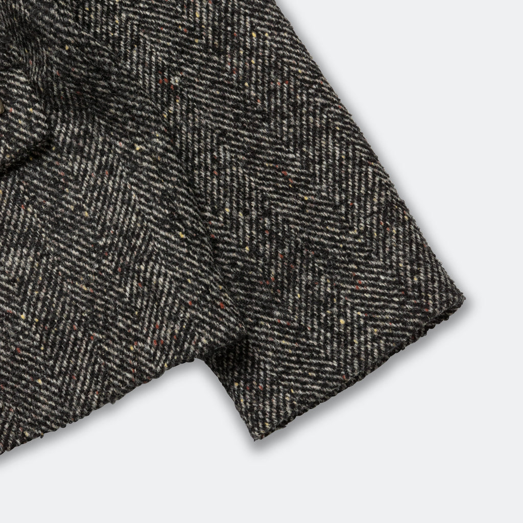 L/S Shirt Blazer - Bottonato Herringbone Tweed