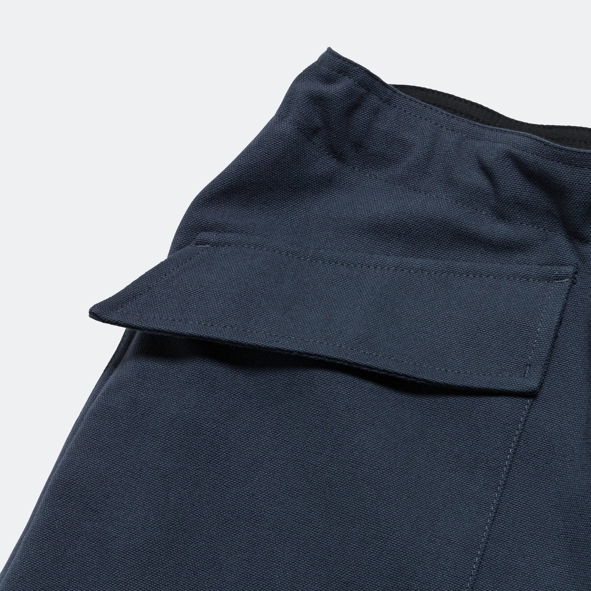 Mil Pant - Navy Washed Canvas