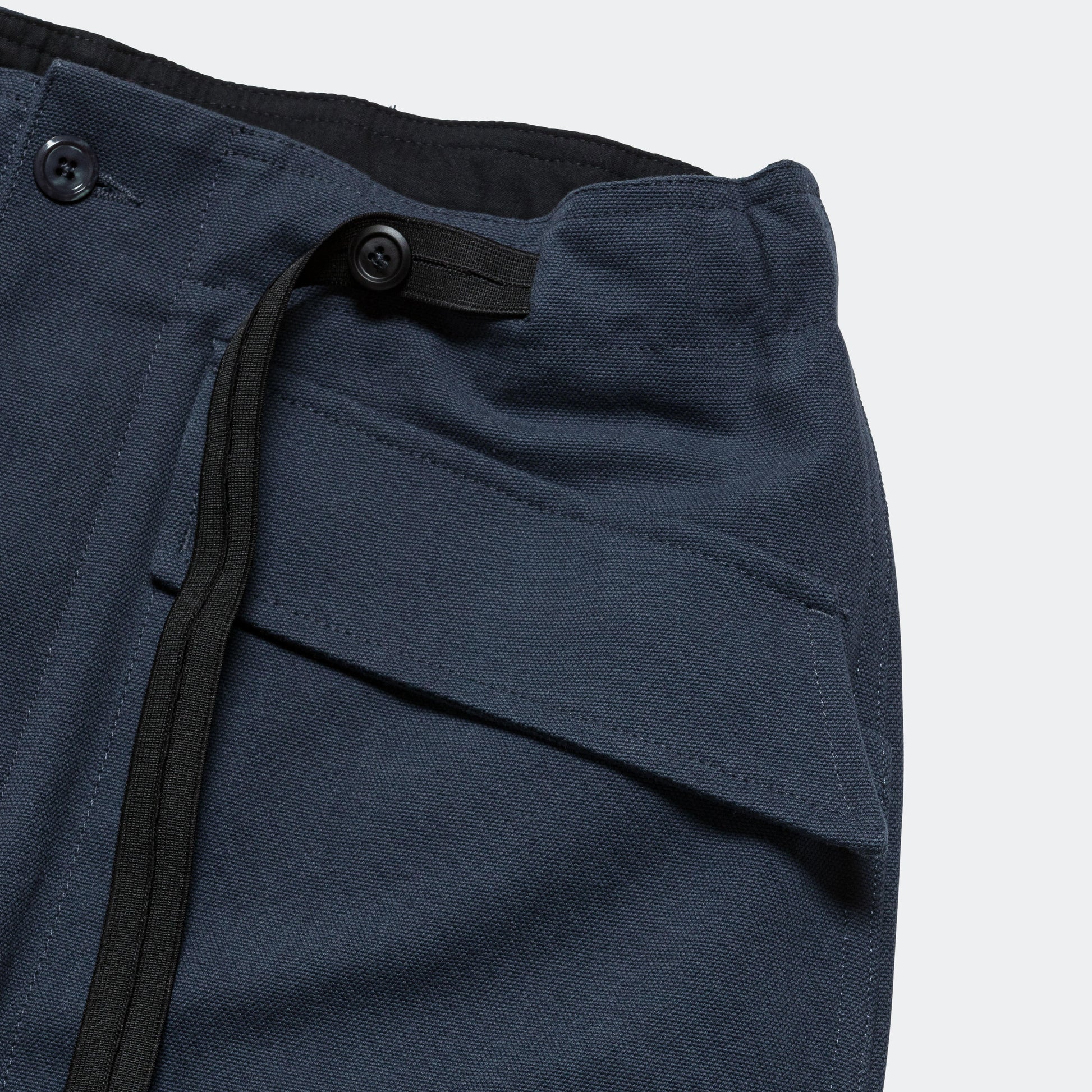 Mil Pant - Navy Washed Canvas