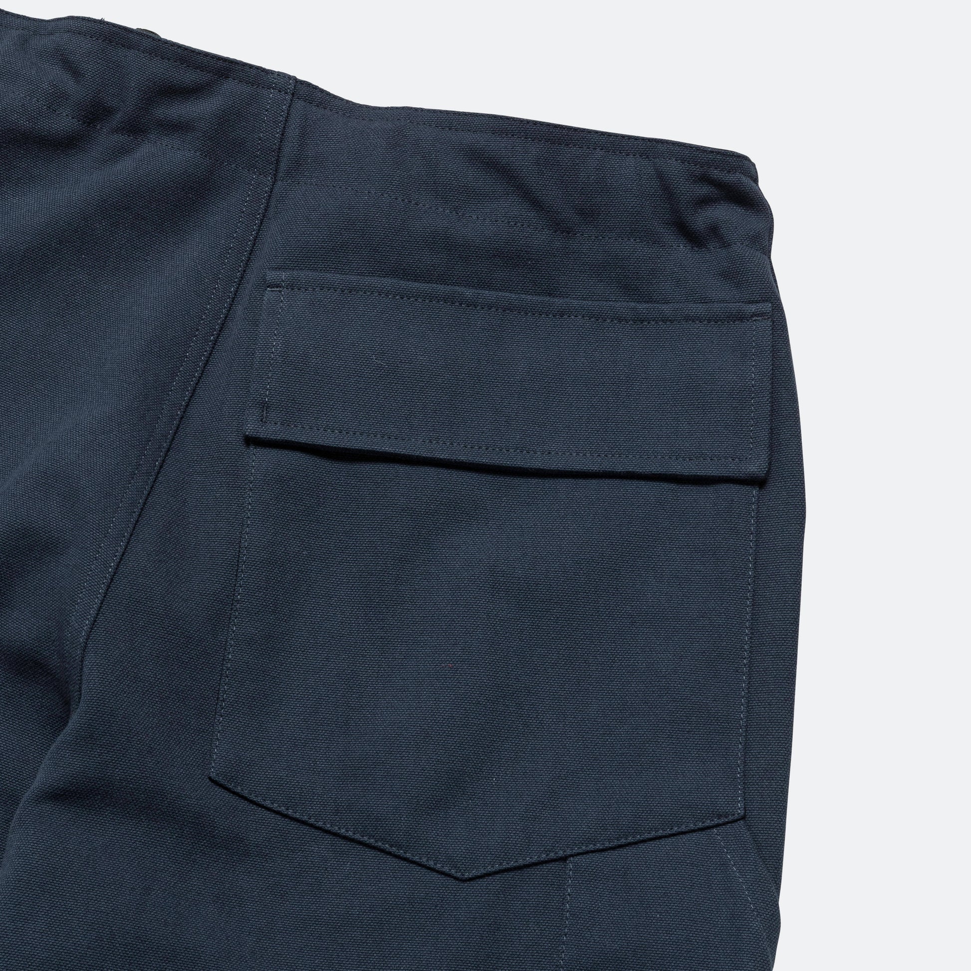 Mil Pant - Navy Washed Canvas