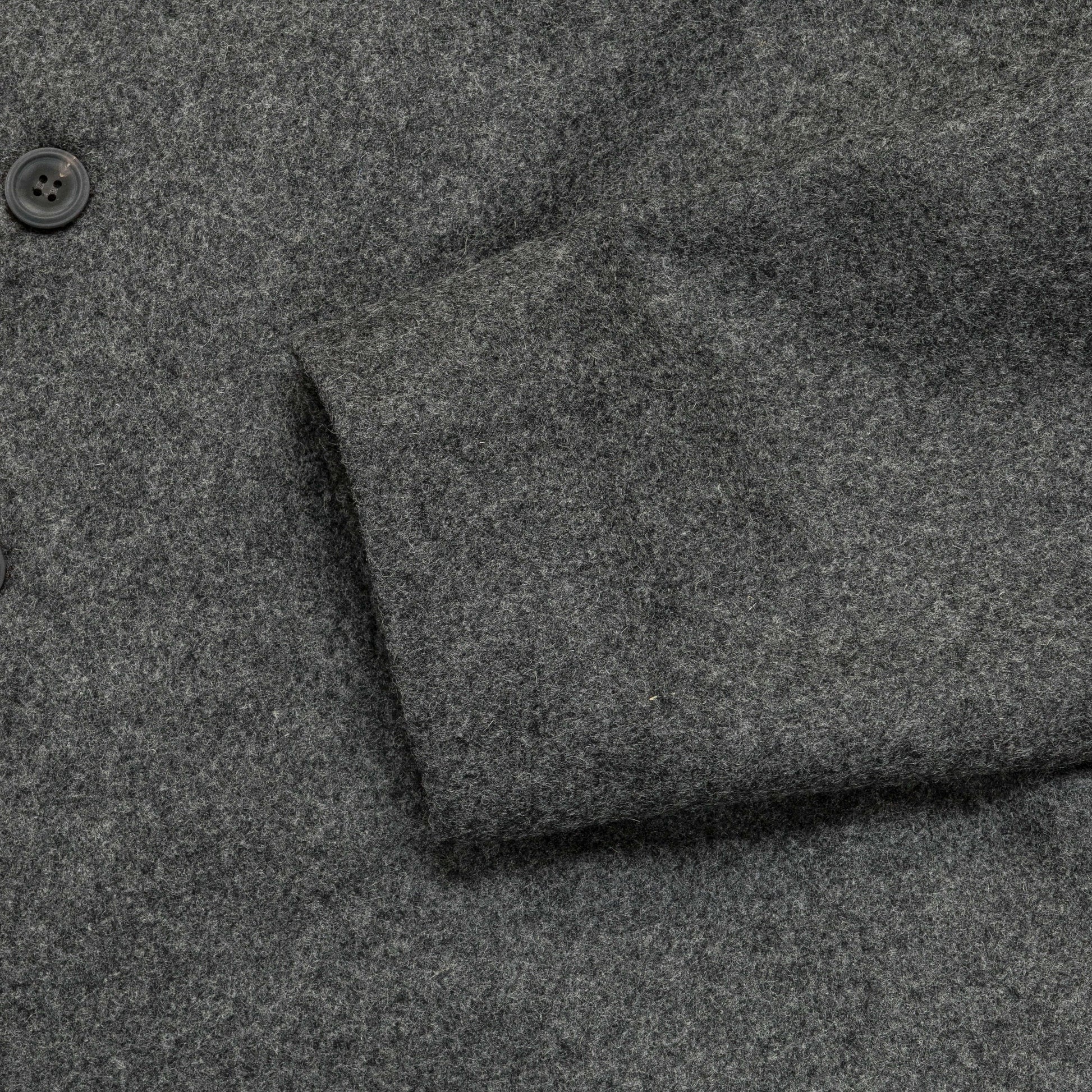Spencer Blazer - Heather Grey Melton Wool