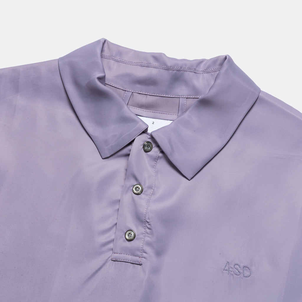 S/S Woven Polo - Purple 4oz Curpro