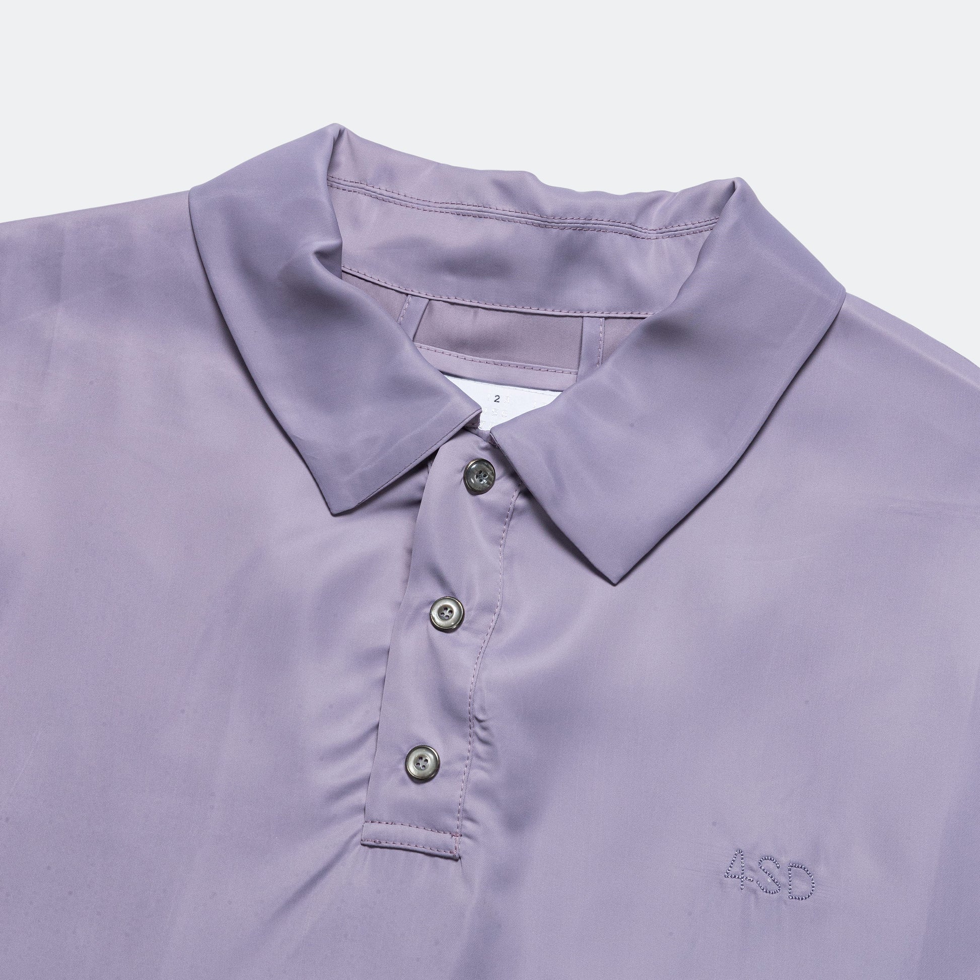 S/S Woven Polo - Purple 4oz Curpro