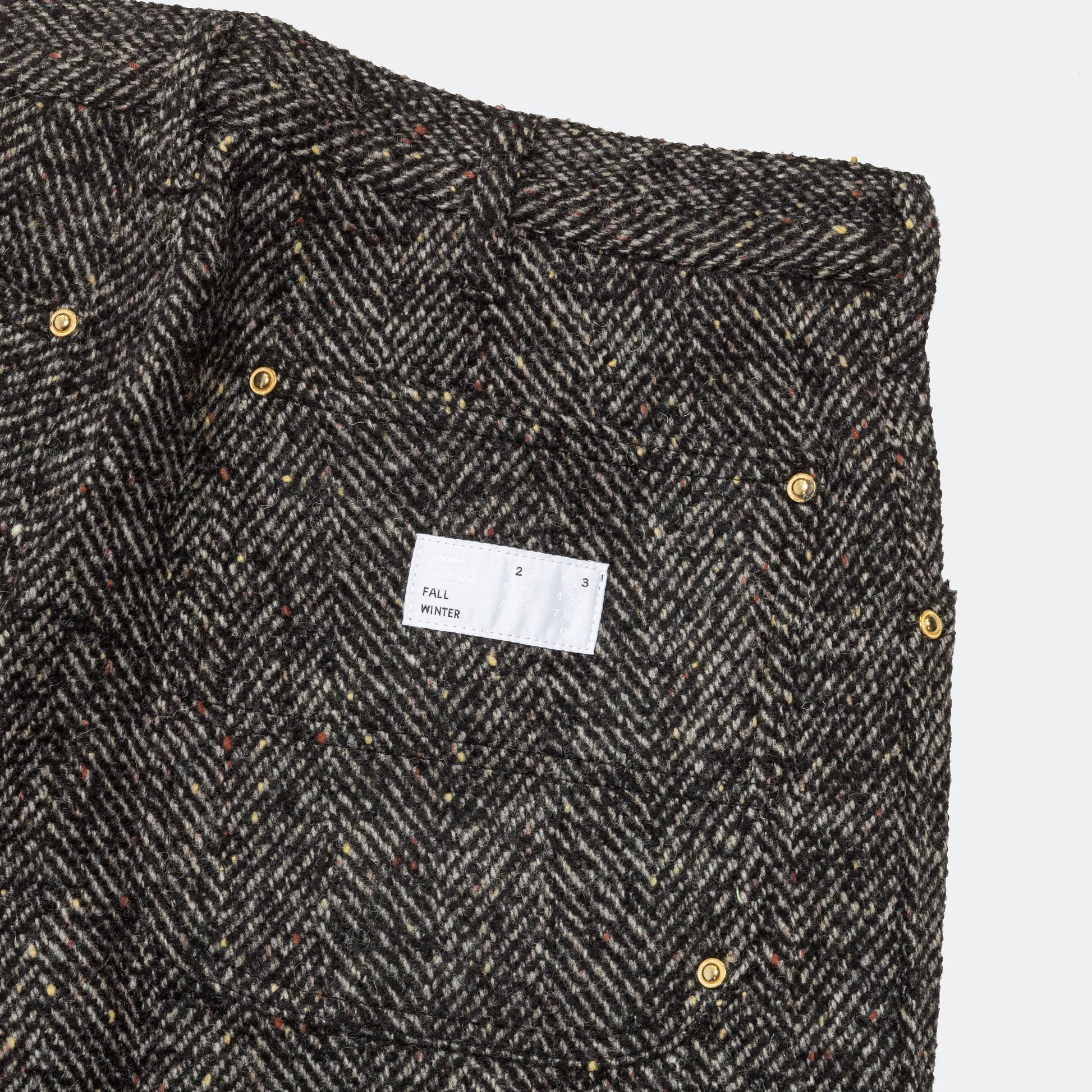 Utility Pant - Bottonato Herringbone Tweed
