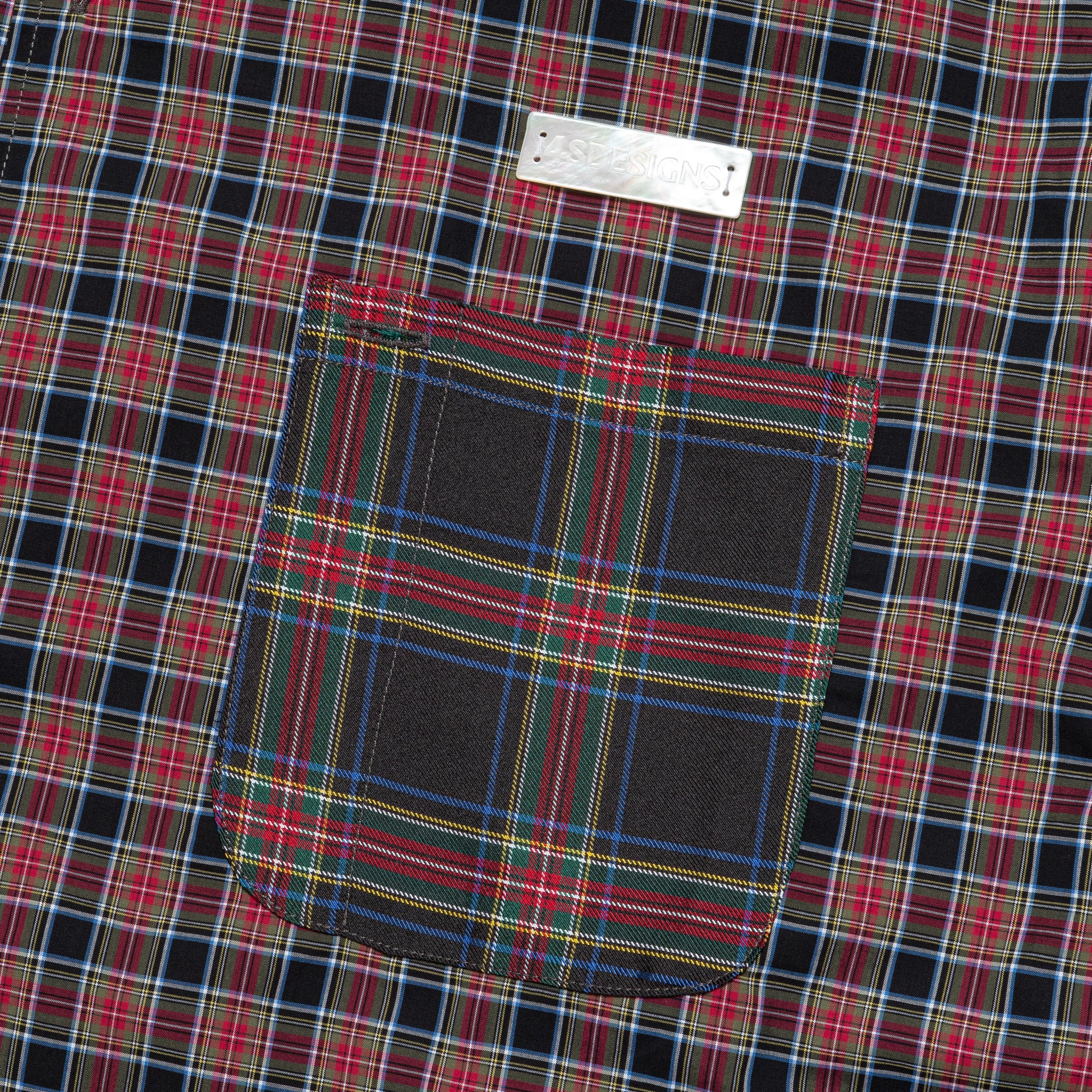 Utility Shirt - CCC Black Stewart w/Silk Combo