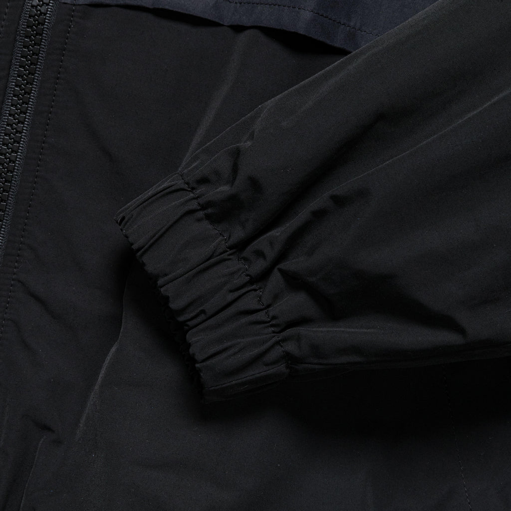 Vented Raglan OSC. Parka - Black 8oz Cotton/Poly Faille