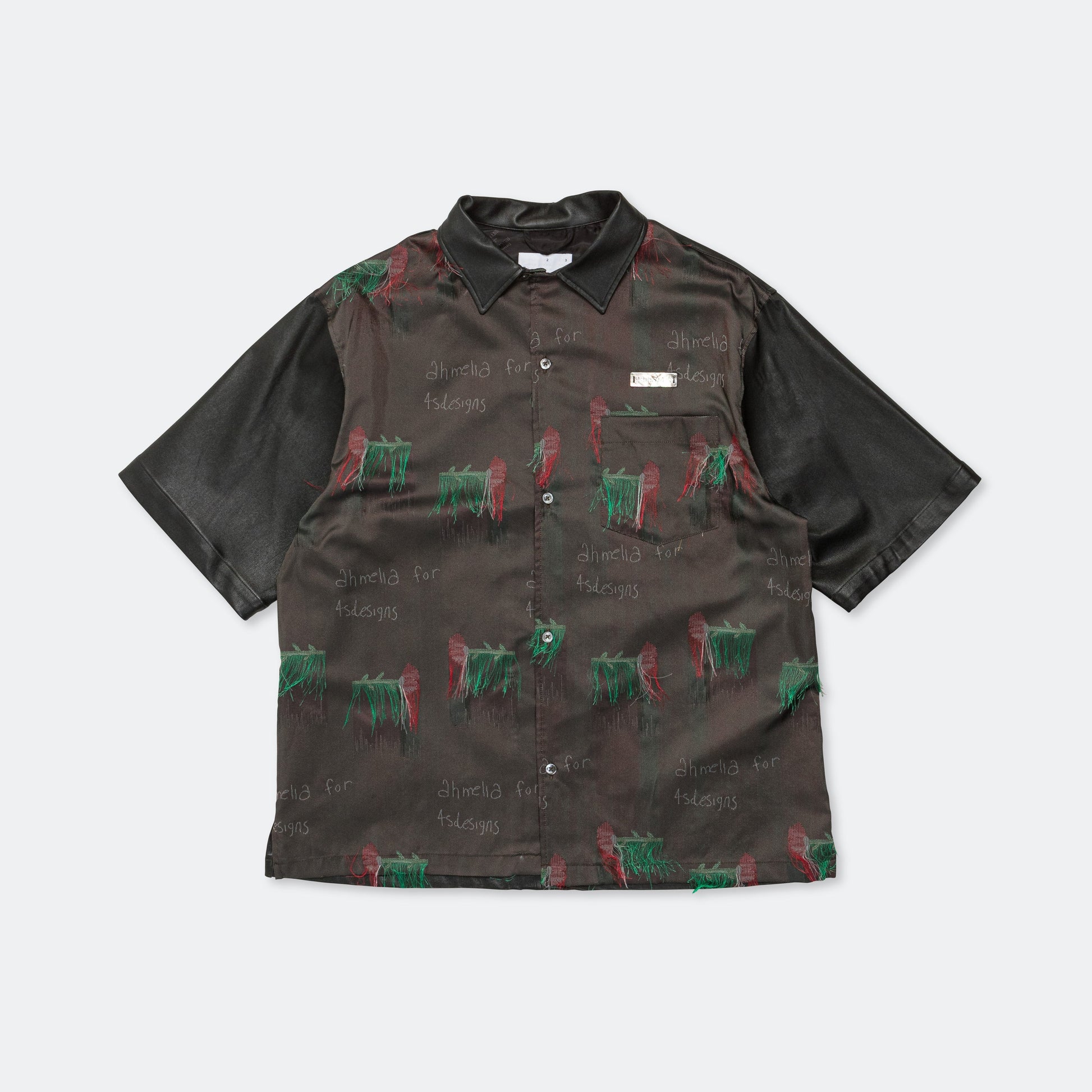 Wide Camp Shirt - Ahmelia Flower
