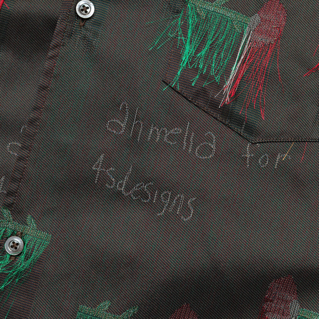 Wide Camp Shirt - Ahmelia Flower
