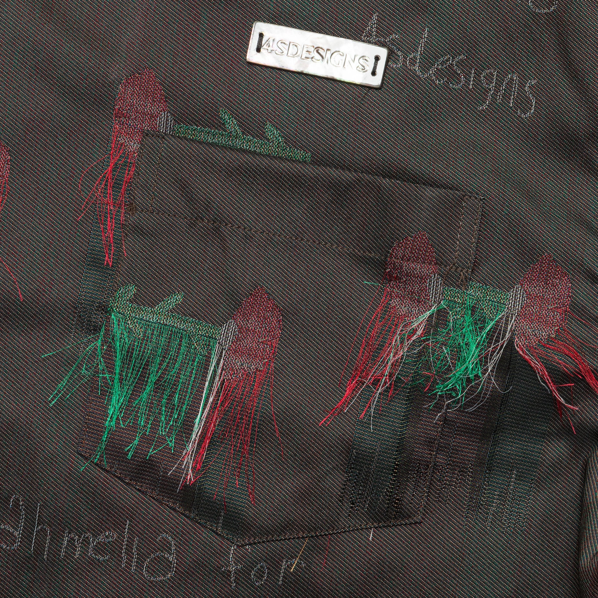 Wide Camp Shirt - Ahmelia Flower