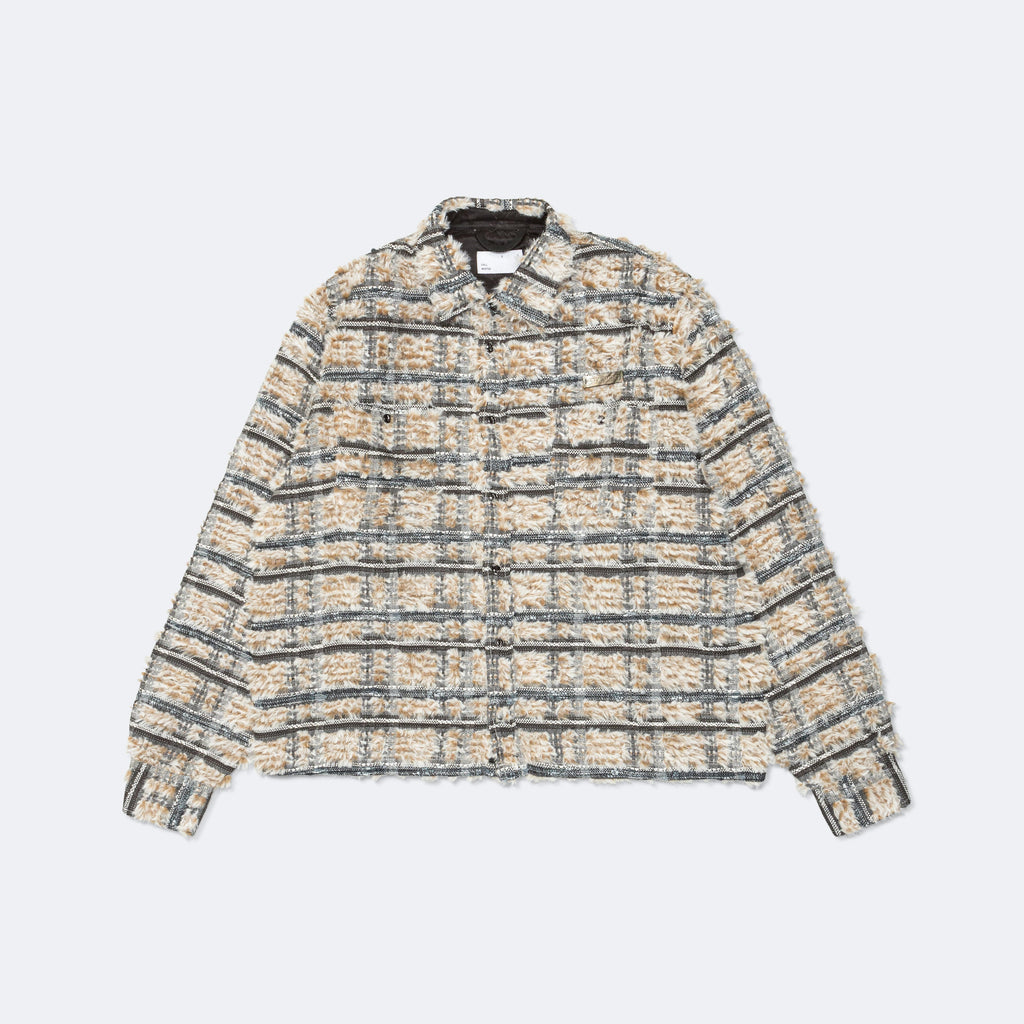 Work Shirt - Grey/Black Tournier Fantasie Tweed