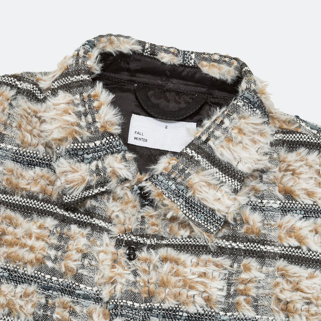 Work Shirt - Grey/Black Tournier Fantasie Tweed