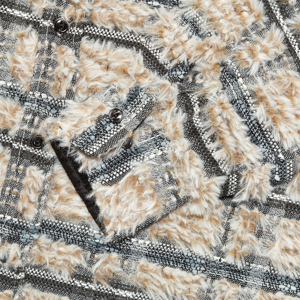 Work Shirt - Grey/Black Tournier Fantasie Tweed