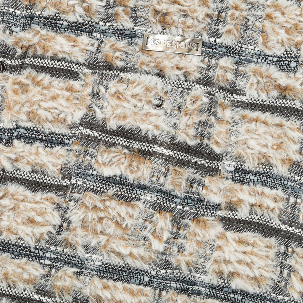 Work Shirt - Grey/Black Tournier Fantasie Tweed