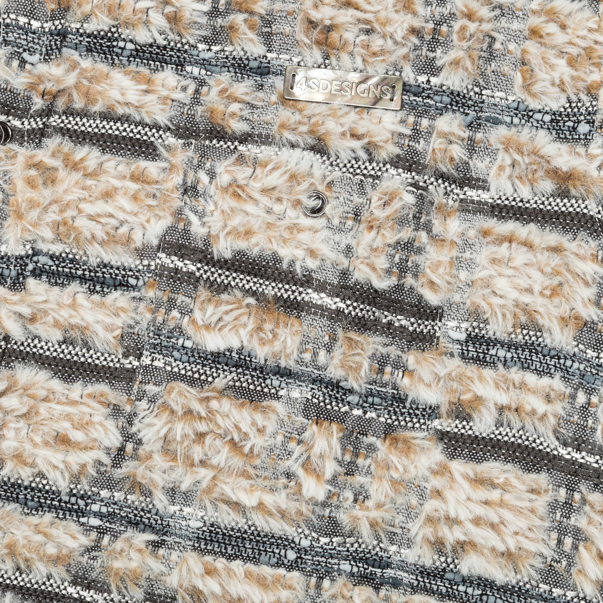 Work Shirt - Grey/Black Tournier Fantasie Tweed