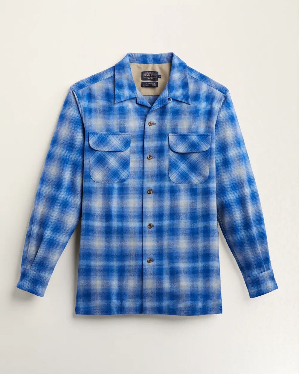 MEN'S PLAID BOARD SHIRT - Blue