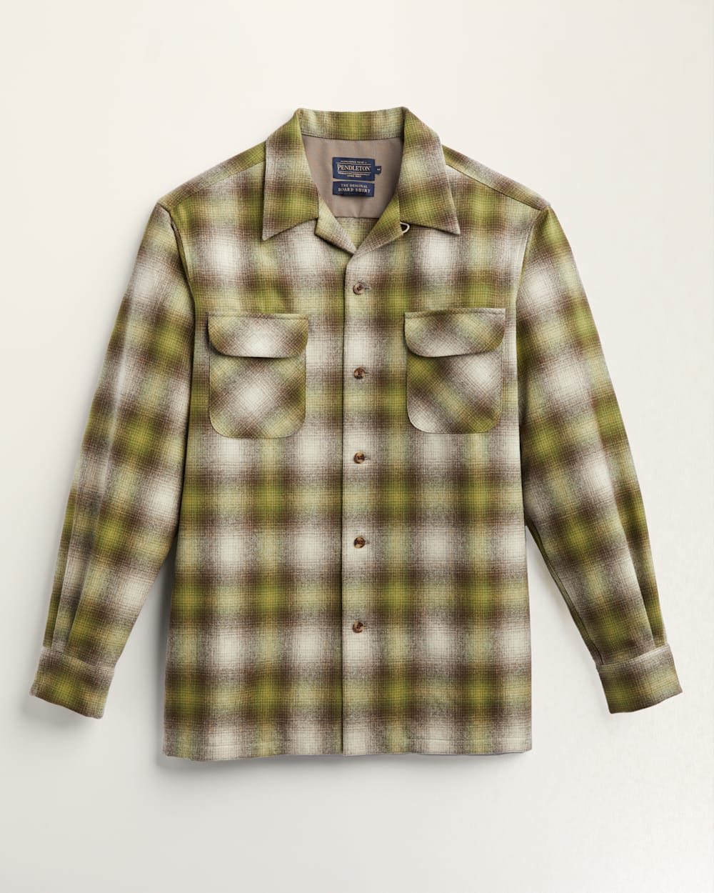 MEN'S PLAID BOARD SHIRT - Green