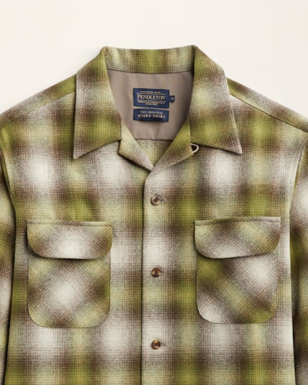 MEN'S PLAID BOARD SHIRT - Green