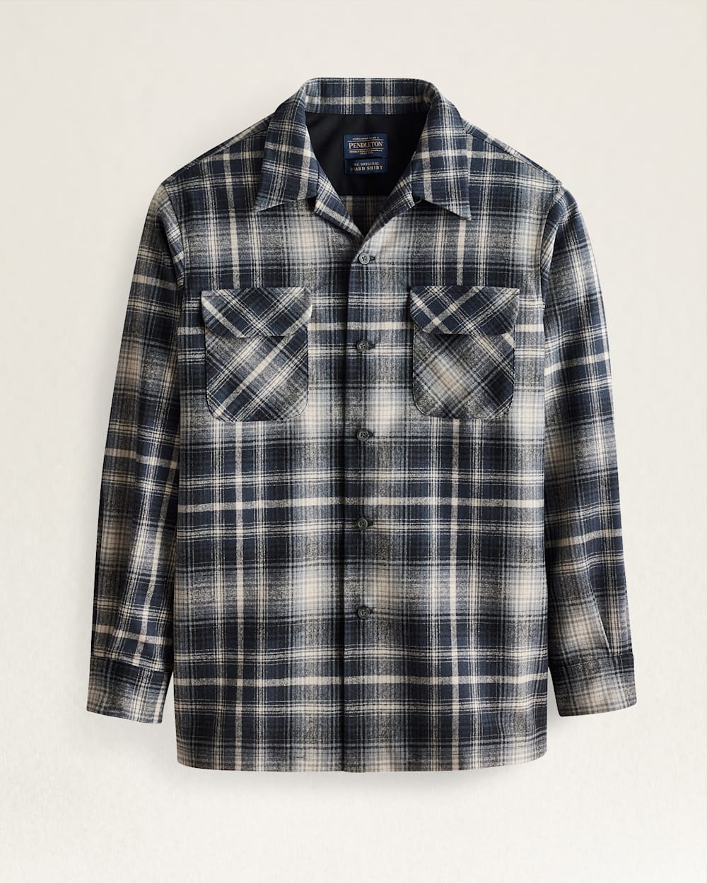 MEN'S PLAID BOARD SHIRT - Black Grey