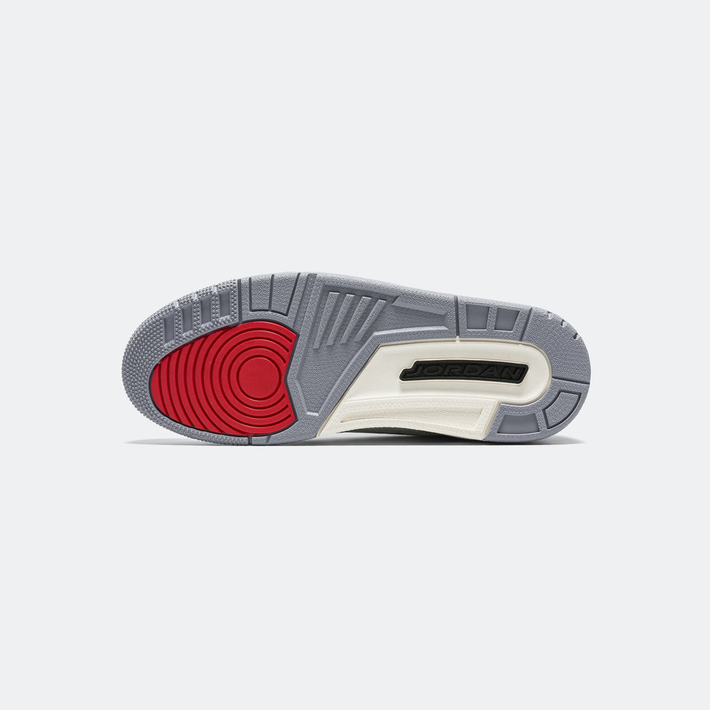 Air Jordan 3 Retro - Summit White/Fire Red-Cement Grey