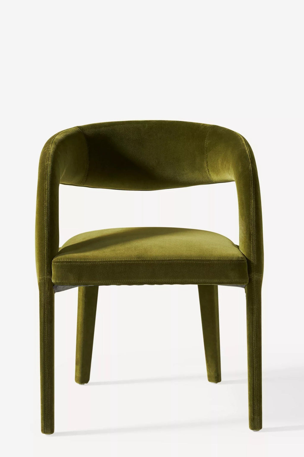 Velvet Hagen Dining Chair - Olive