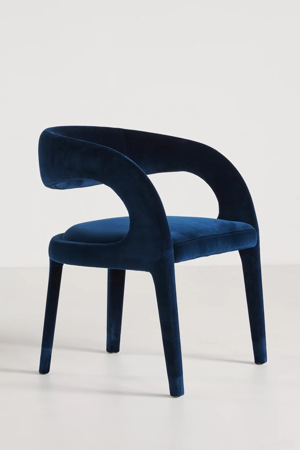 Velvet Hagen Dining Chair - Navy