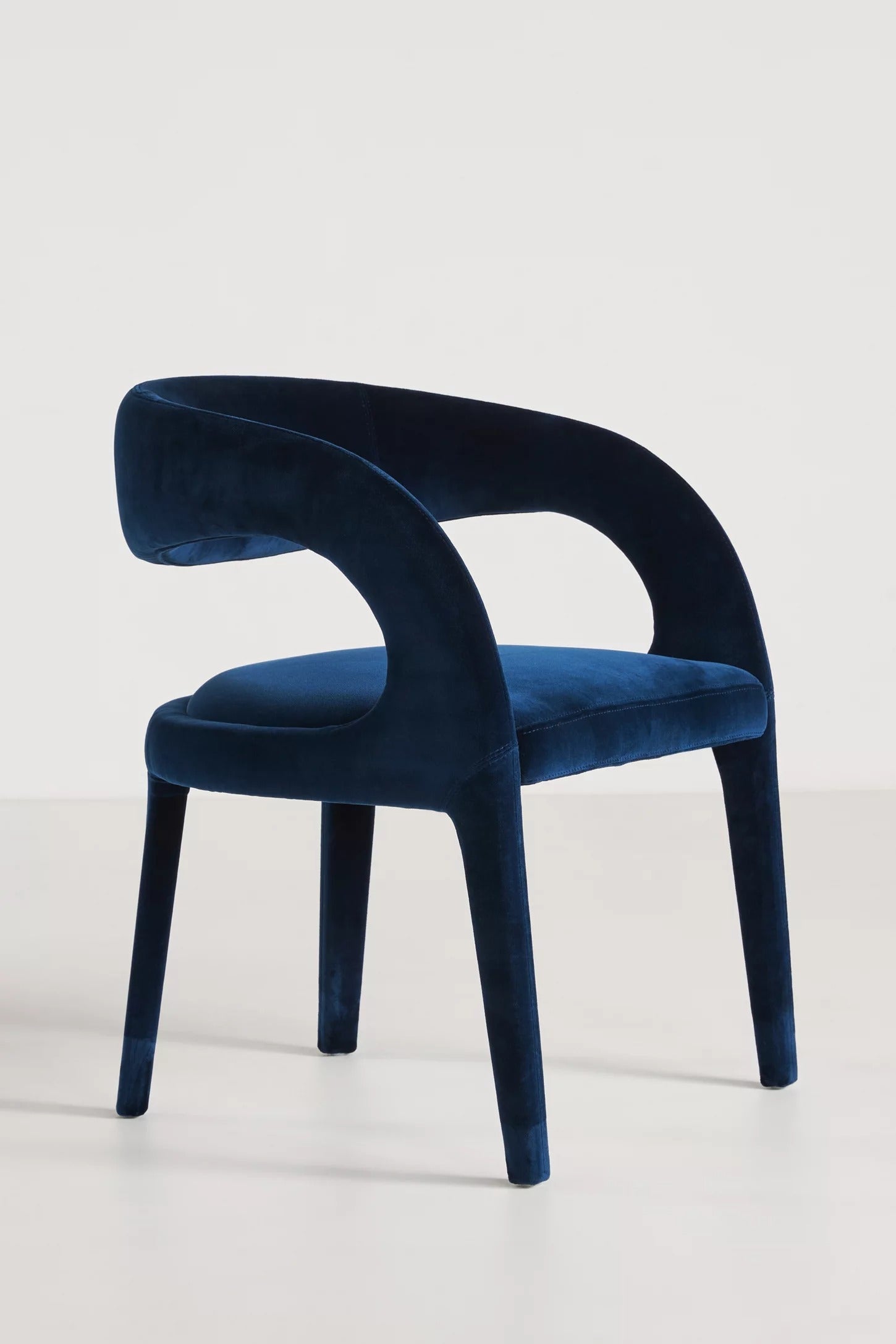 Velvet Hagen Dining Chair - Navy