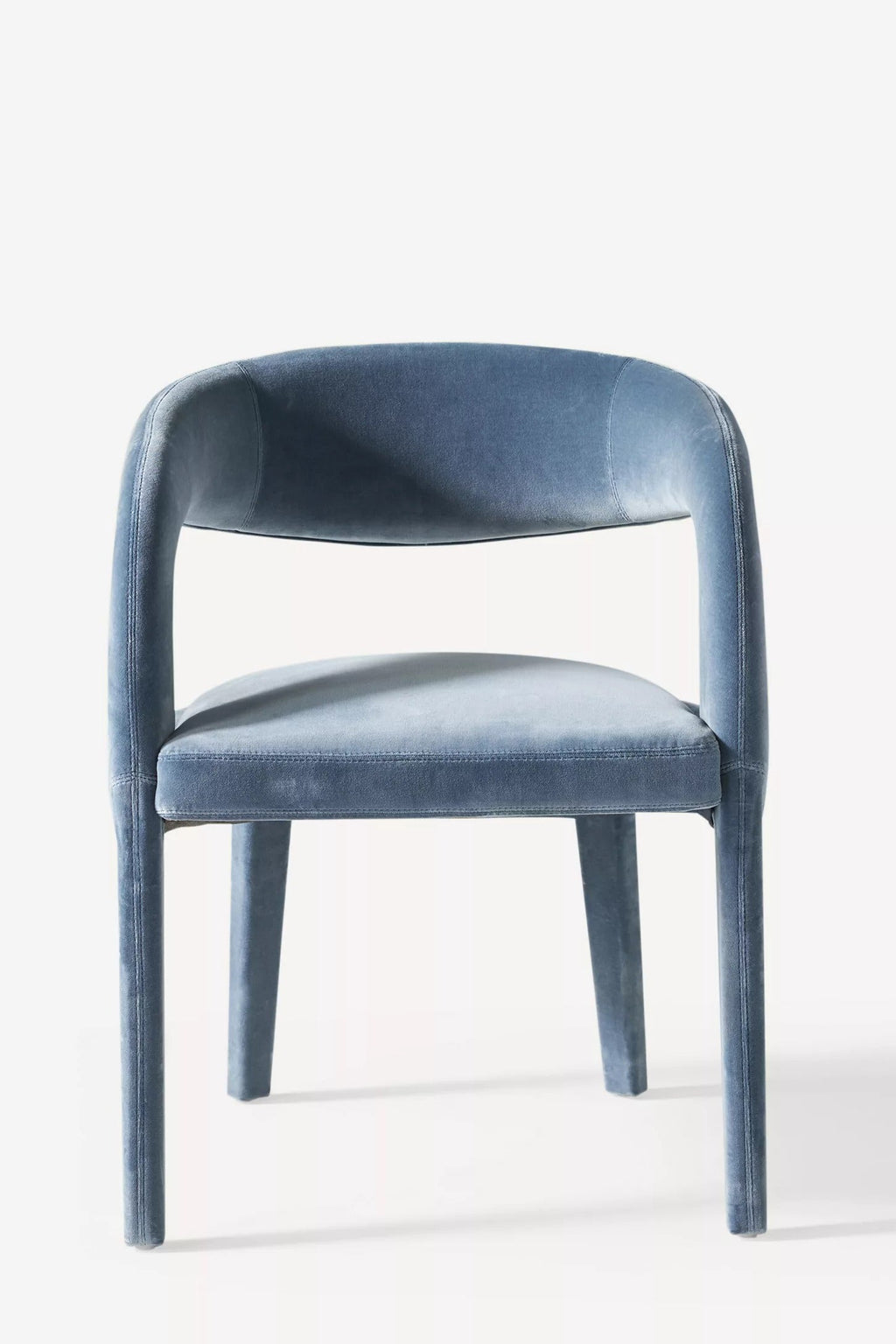 Velvet Hagen Dining Chair - Blue