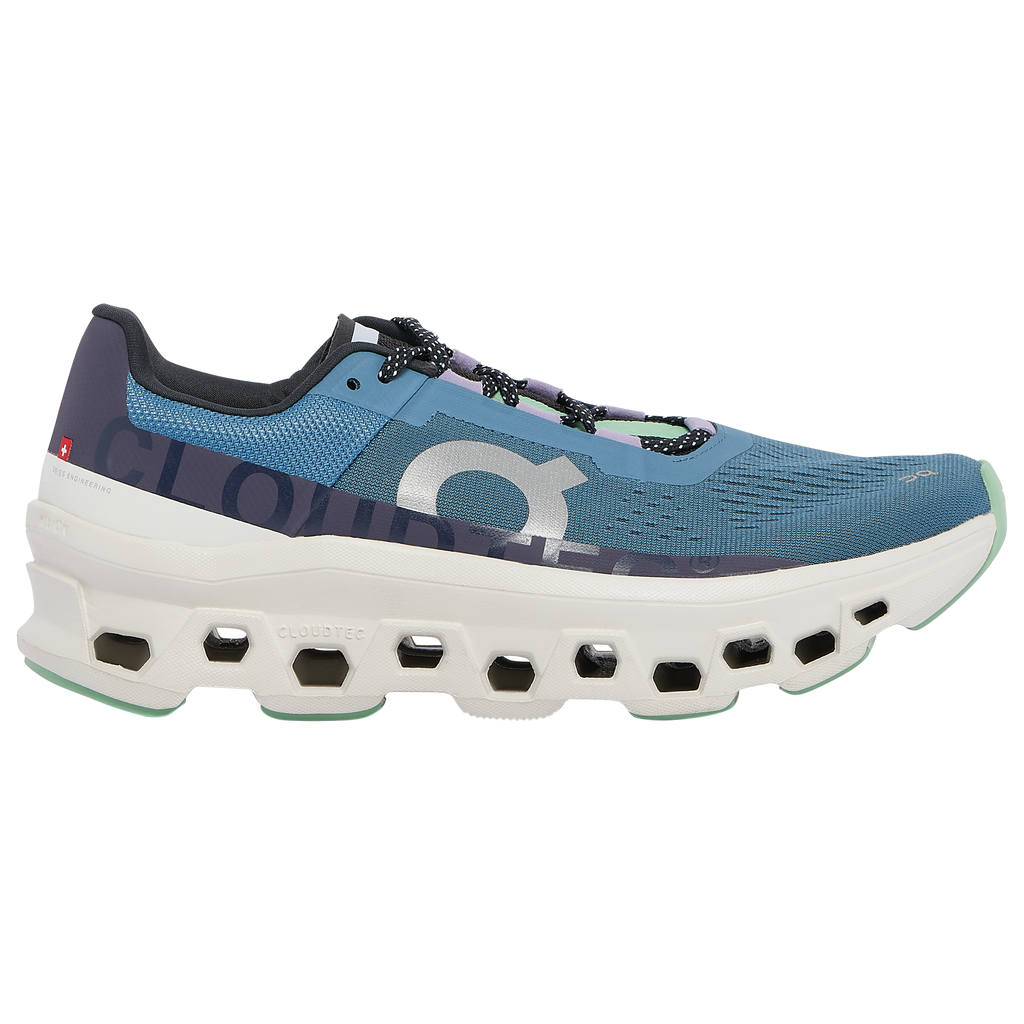 On Cloudmonster - Slate Blue