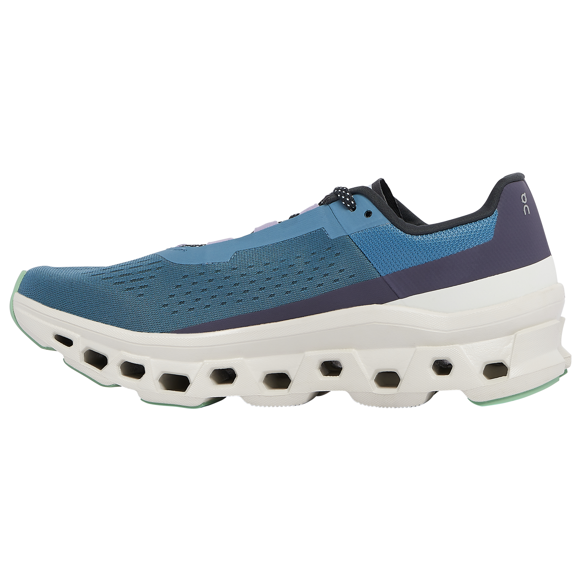 On Cloudmonster - Slate Blue