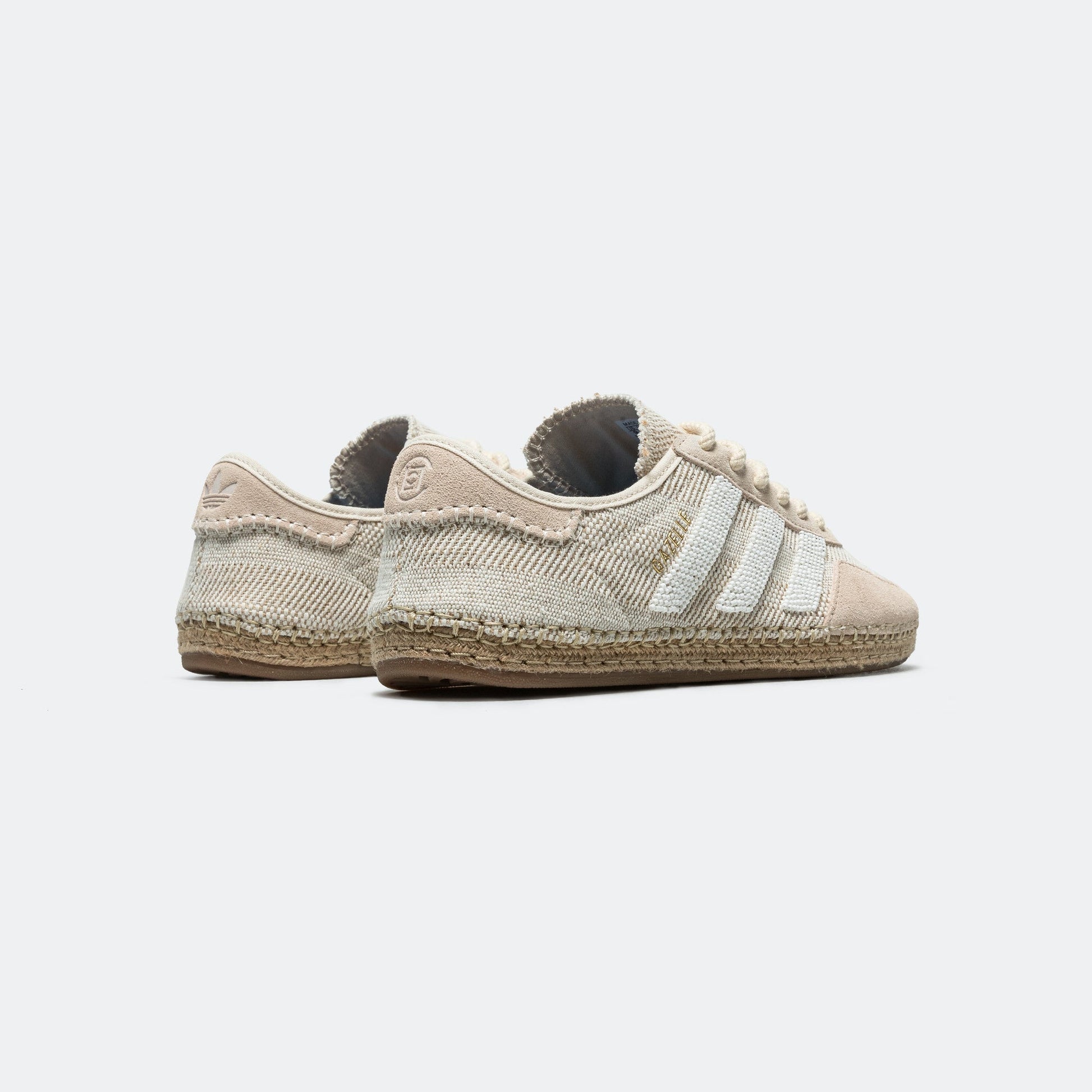 Gazelle by Edison Chen x CLOT - Halo Ivory/Footwear White-Bluebird