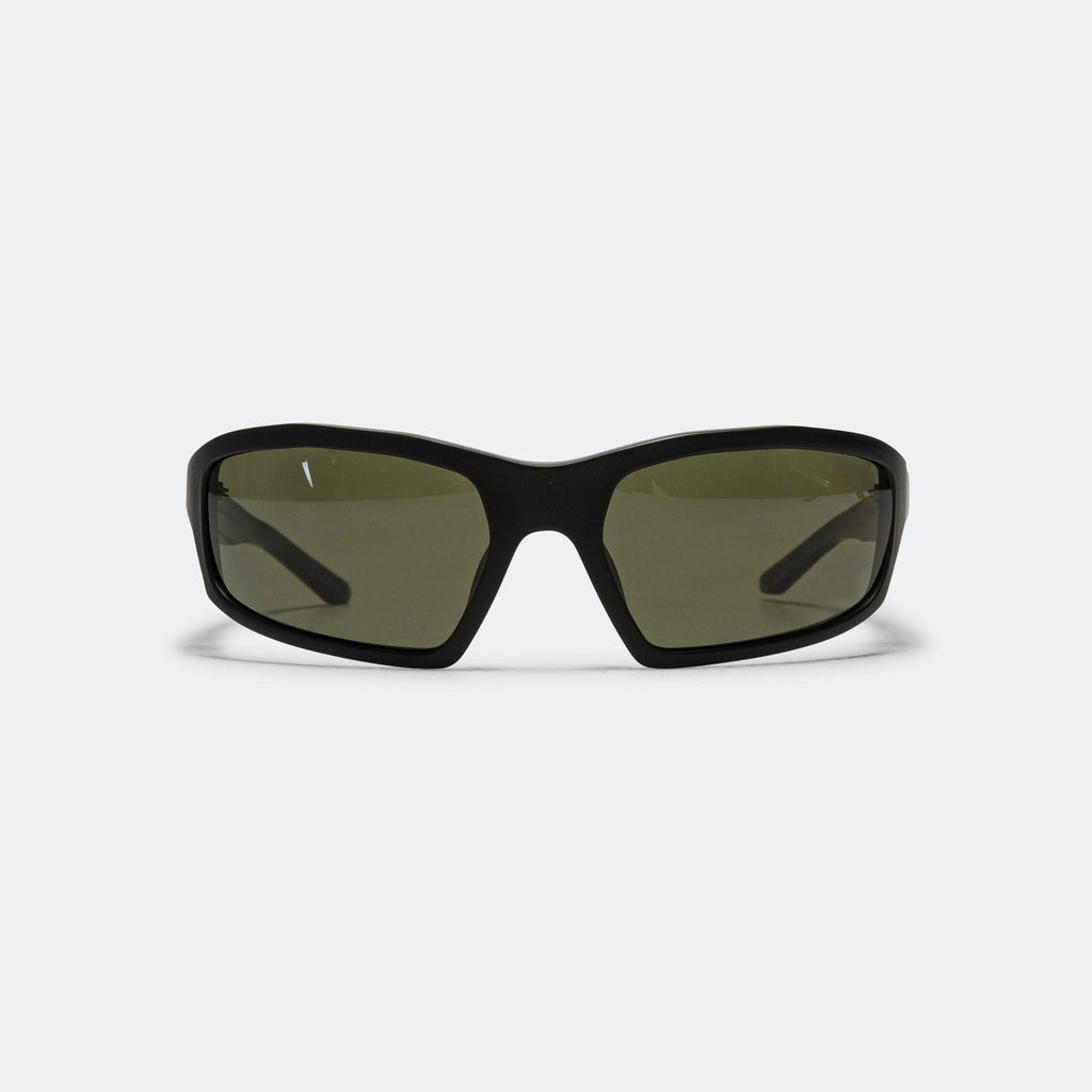 Raven - Black Matte/Green Solid