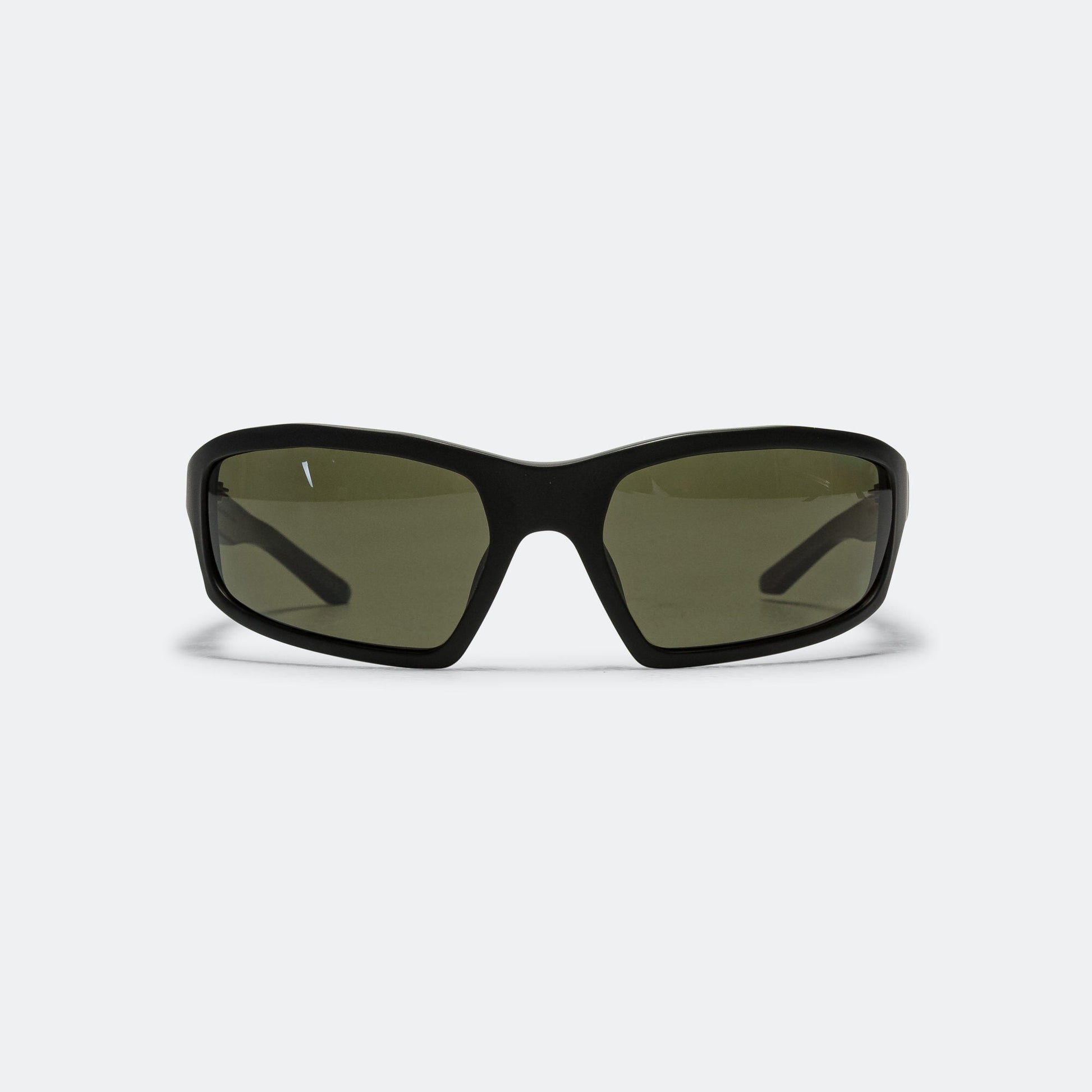 Raven - Black Matte/Green Solid