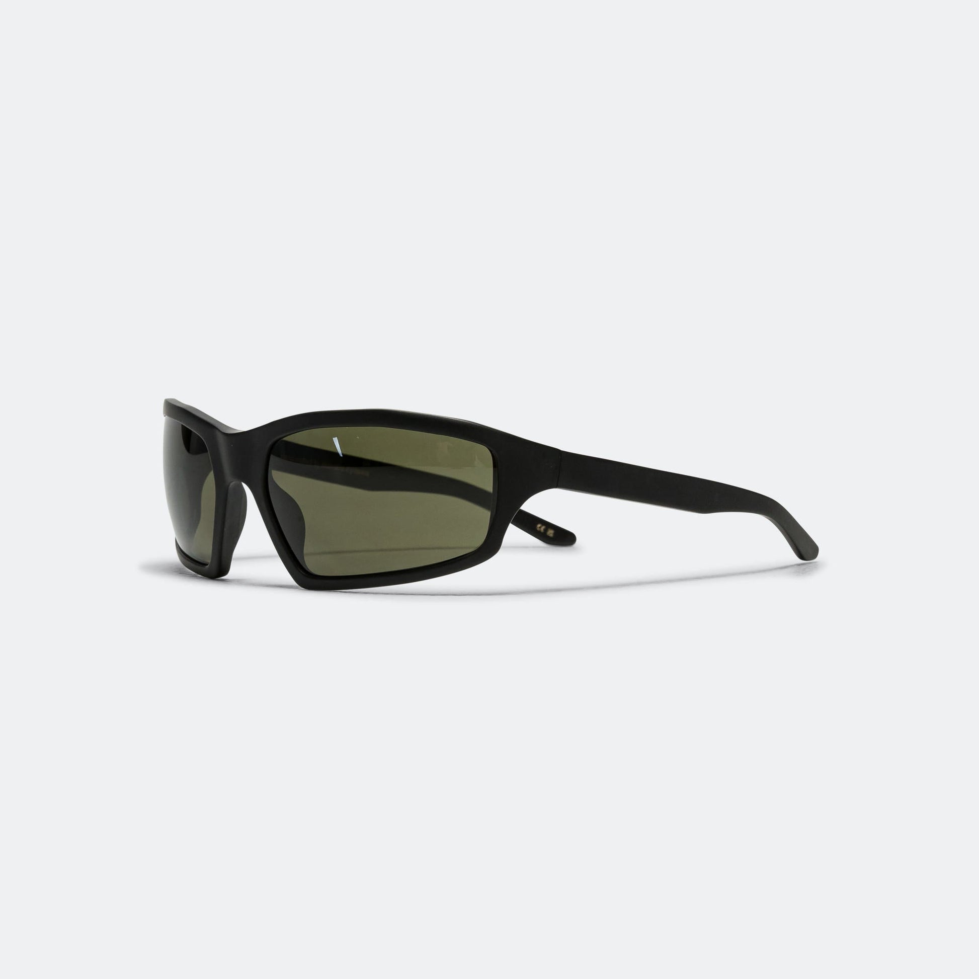 Raven - Black Matte/Green Solid