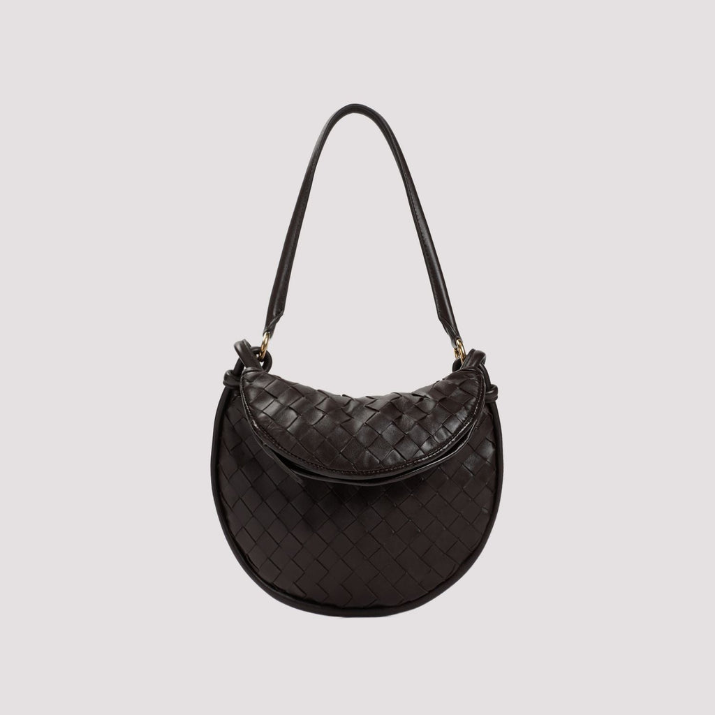 BOTTEGA VENETA Luxurious Lamb Leather Mini Handbag - 24.5cm x 19cm x 7cm