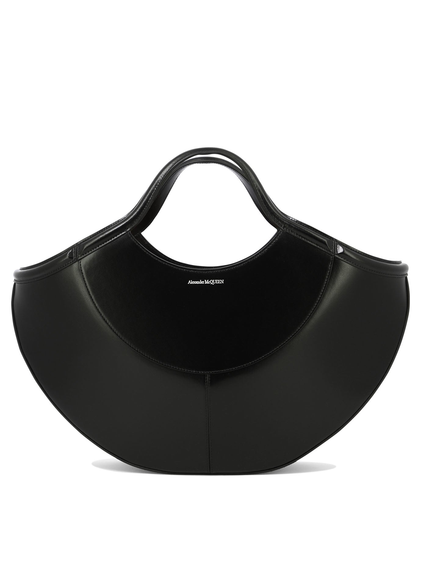 ALEXANDER MCQUEEN Women's 24SS Black Tote Bag - Classy Shoulder Carry for Any Occasion