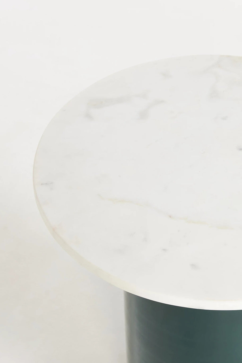 Infinity Glass Side Table - Emerald