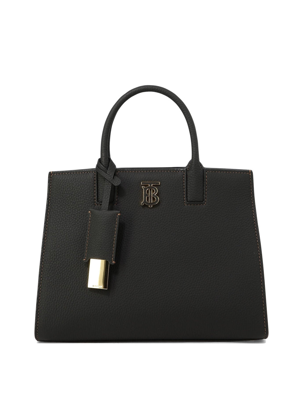 BURBERRY 'Mini Frances' Women's Black Calf Leather Handbag for Fall/Winter 2024