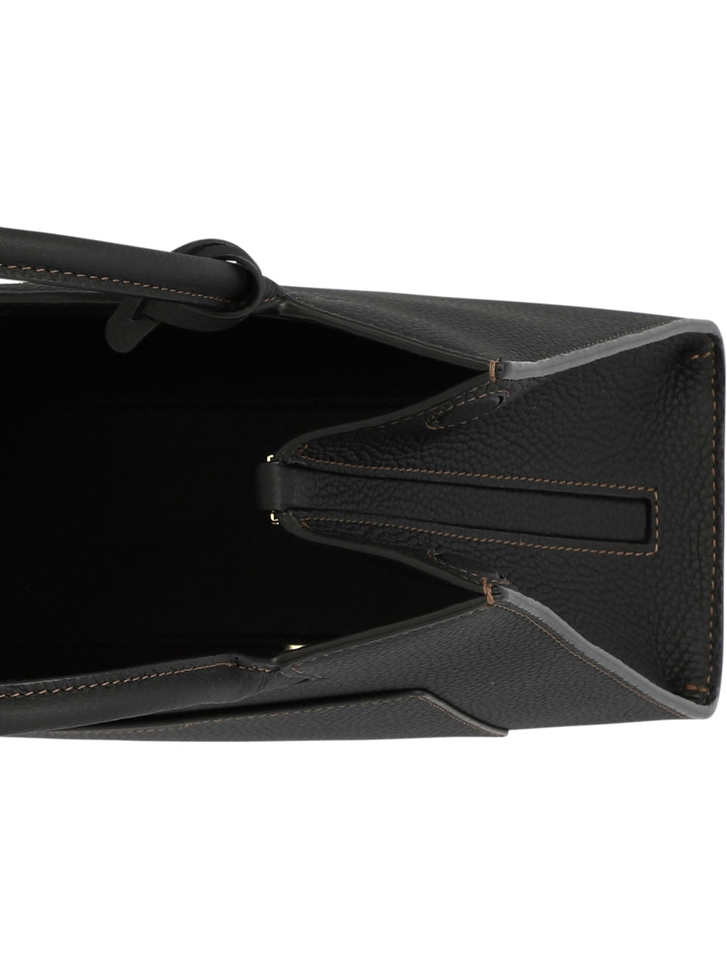 BURBERRY 'Mini Frances' Women's Black Calf Leather Handbag for Fall/Winter 2024