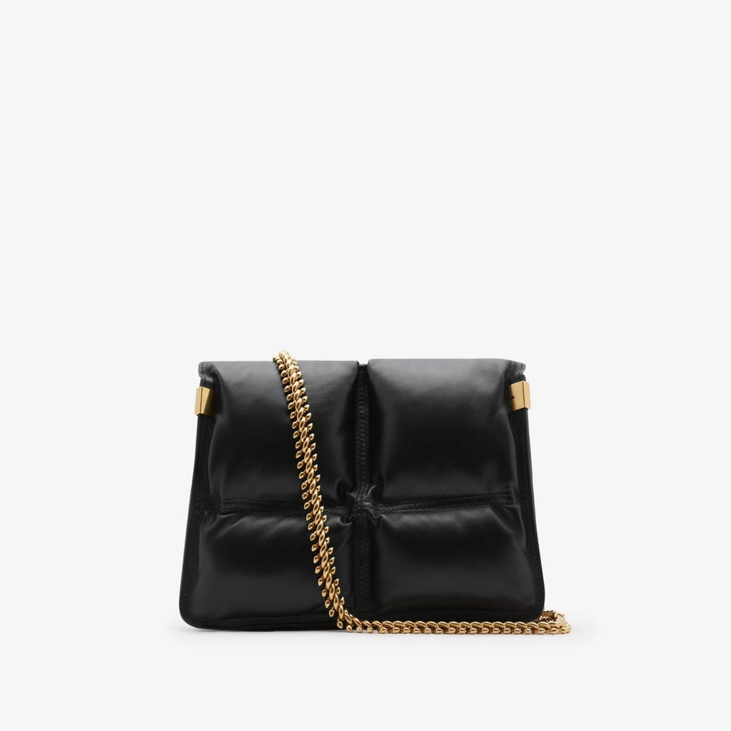 BURBERRY Black B Cut Chain Handbag - SS24 Collection