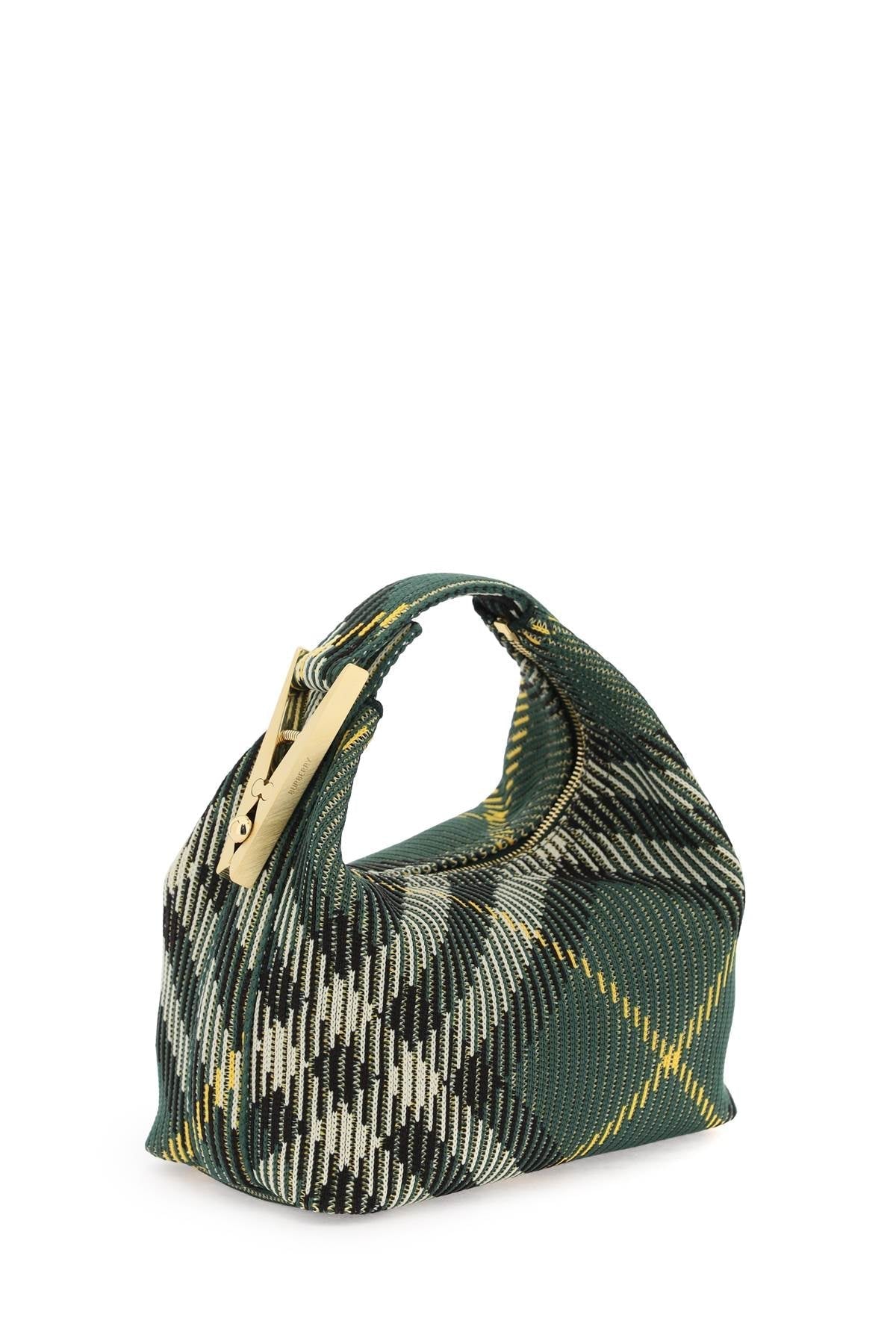 BURBERRY 'Mini Peg' Green Crossbody Handbag for Women – Spring/Summer 2024 Collection