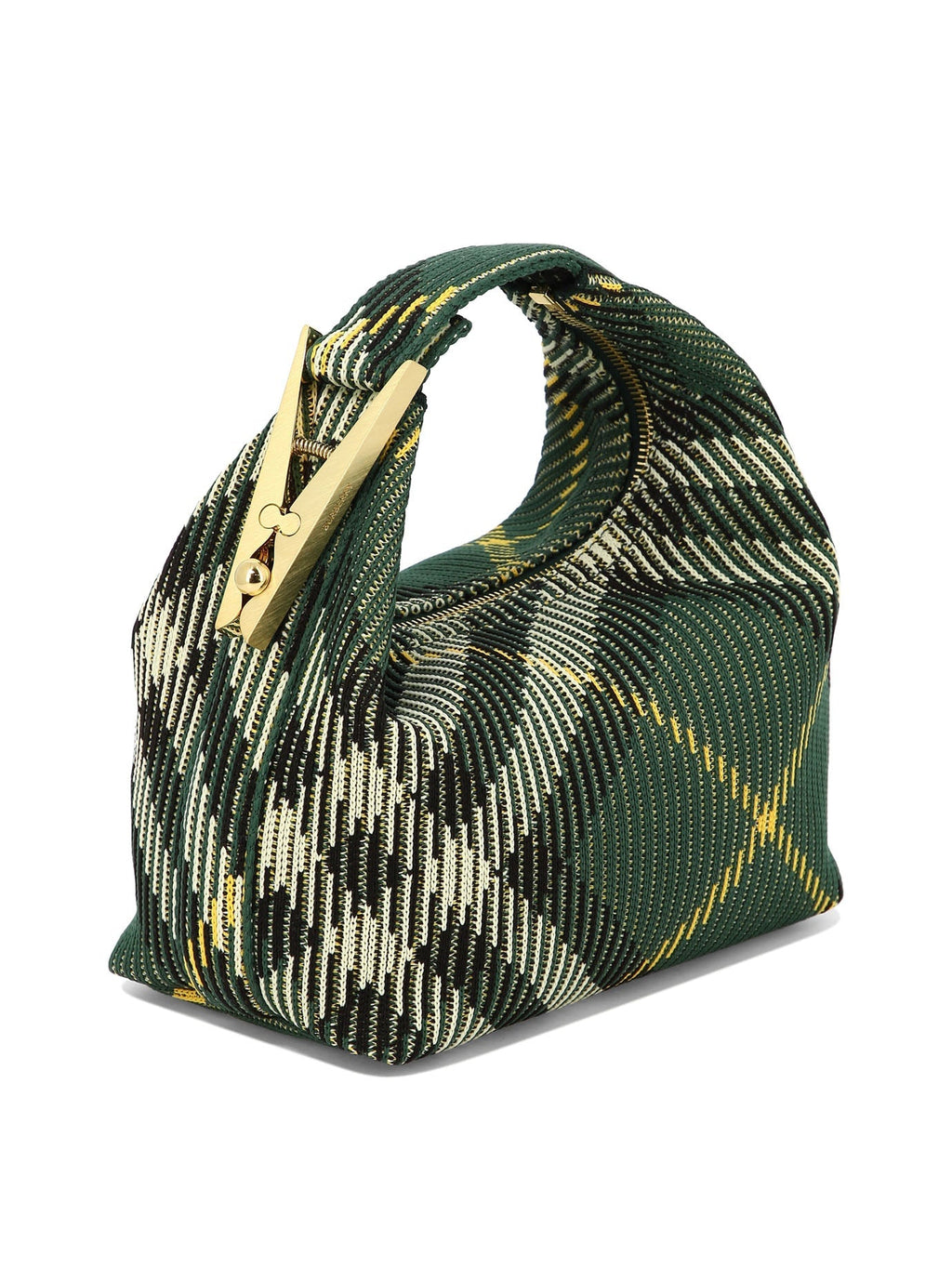 BURBERRY 'Mini Peg' Green Crossbody Handbag for Women – Spring/Summer 2024 Collection