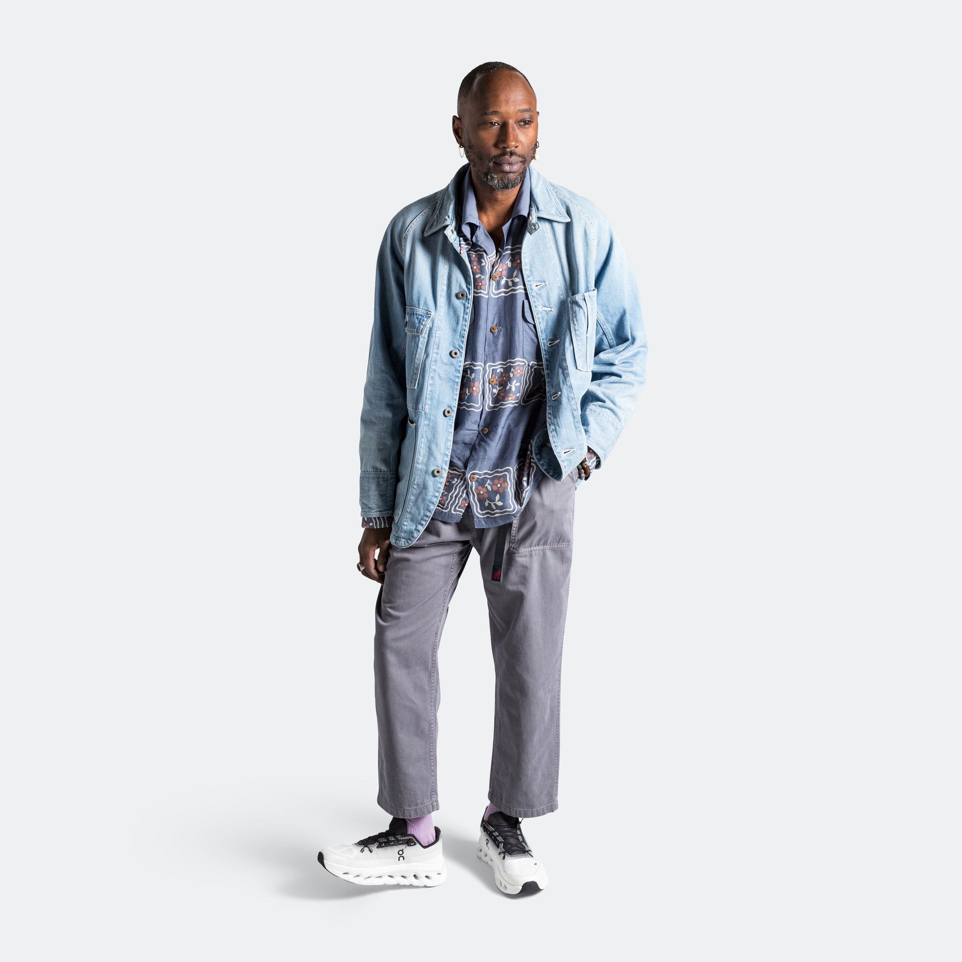 Loose Tapered Pant - Pigment Fog