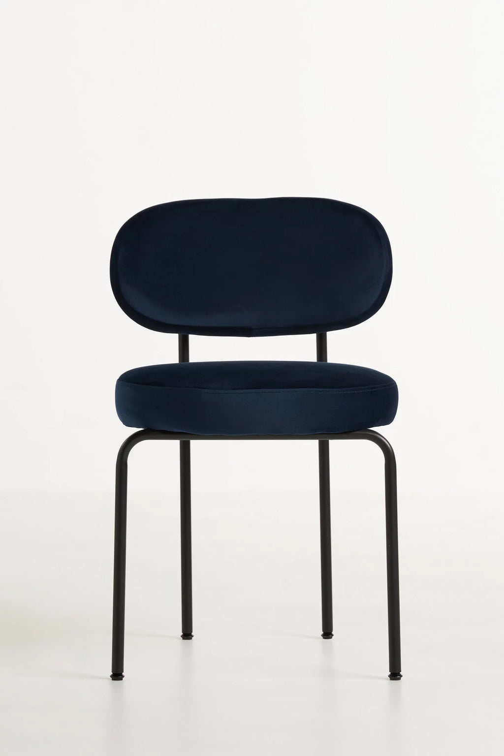 Velvet Tashi Dining Chair - Navy