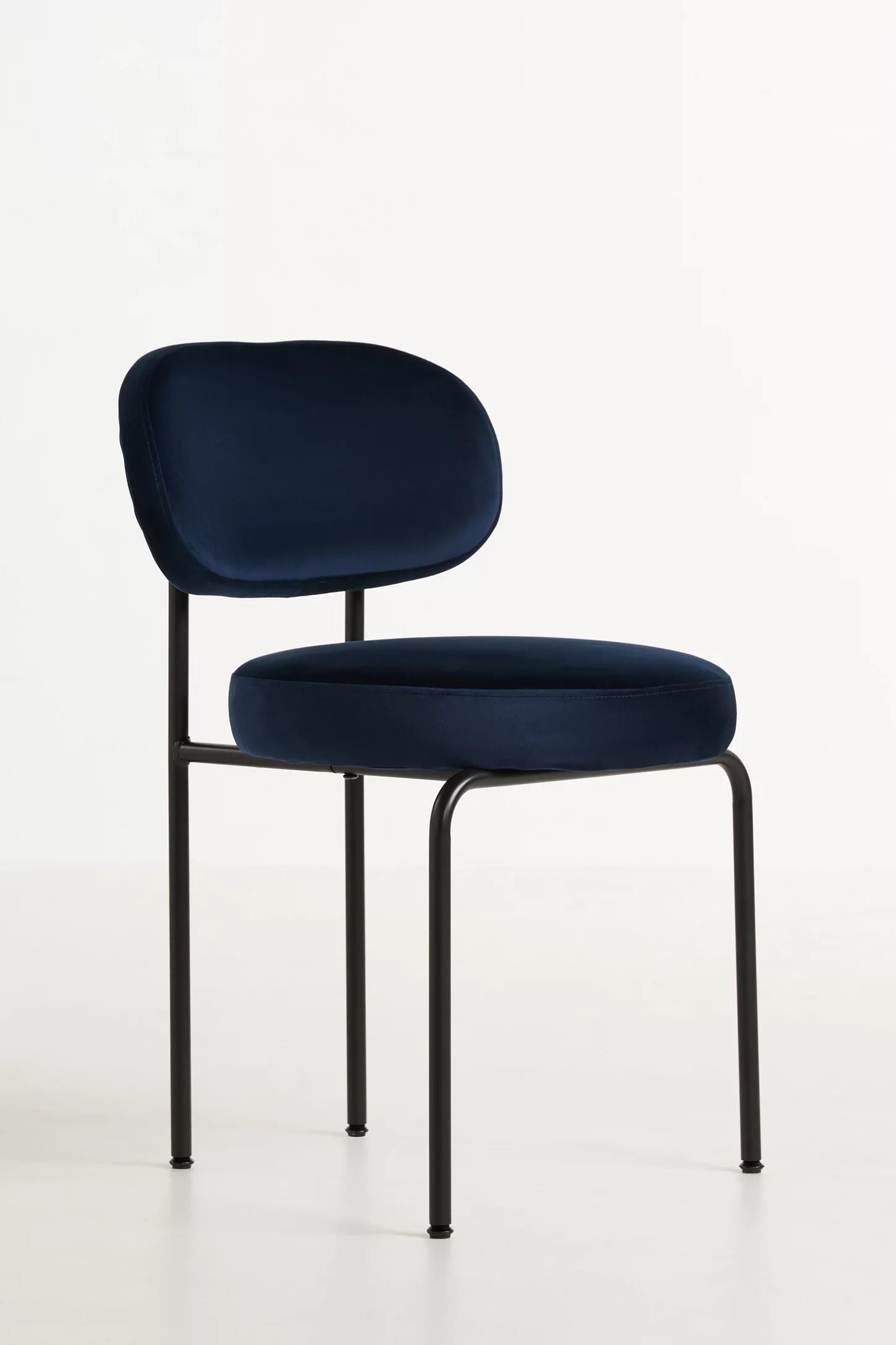 Velvet Tashi Dining Chair - Navy