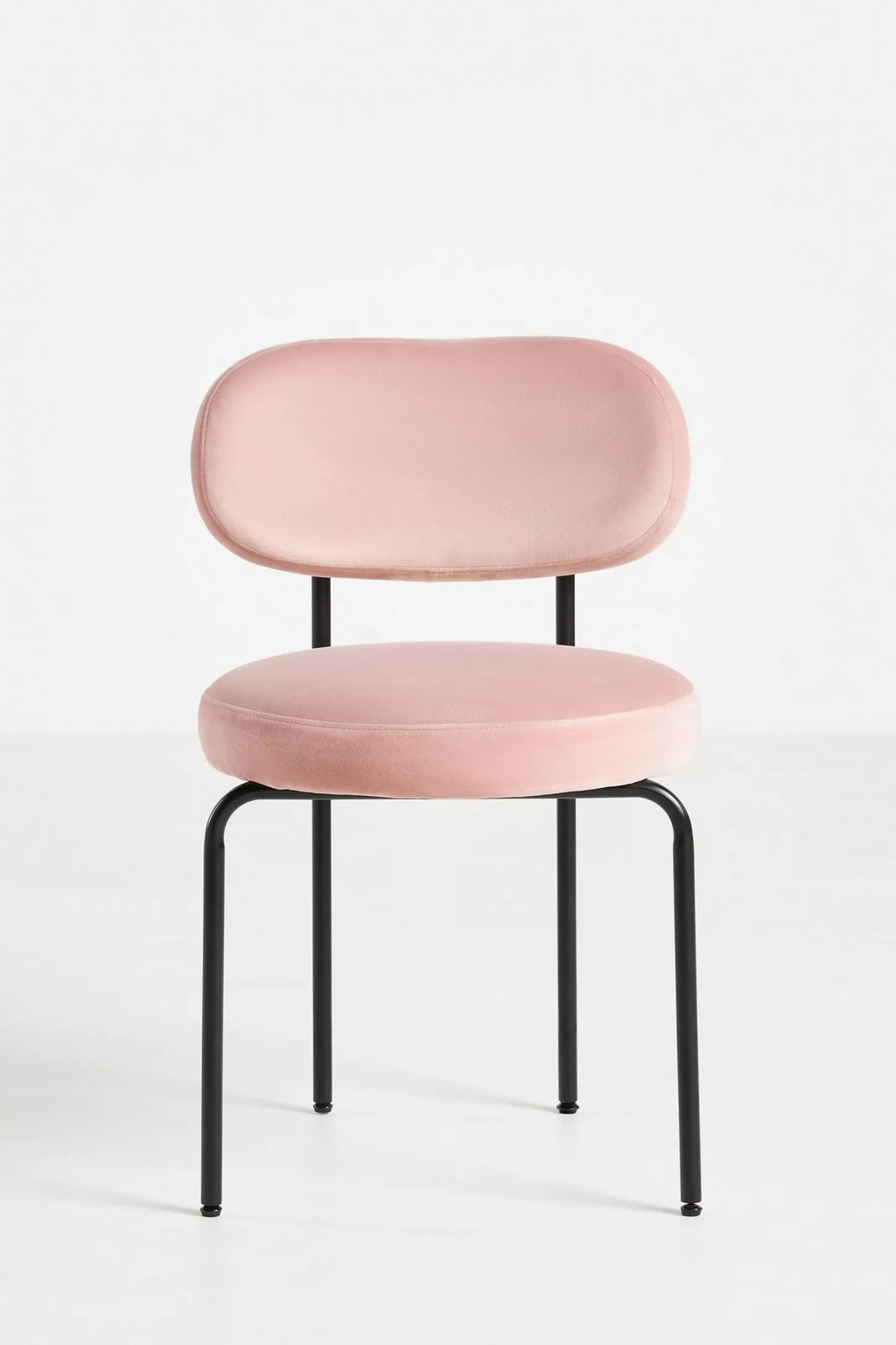Velvet Tashi Dining Chair - Pink