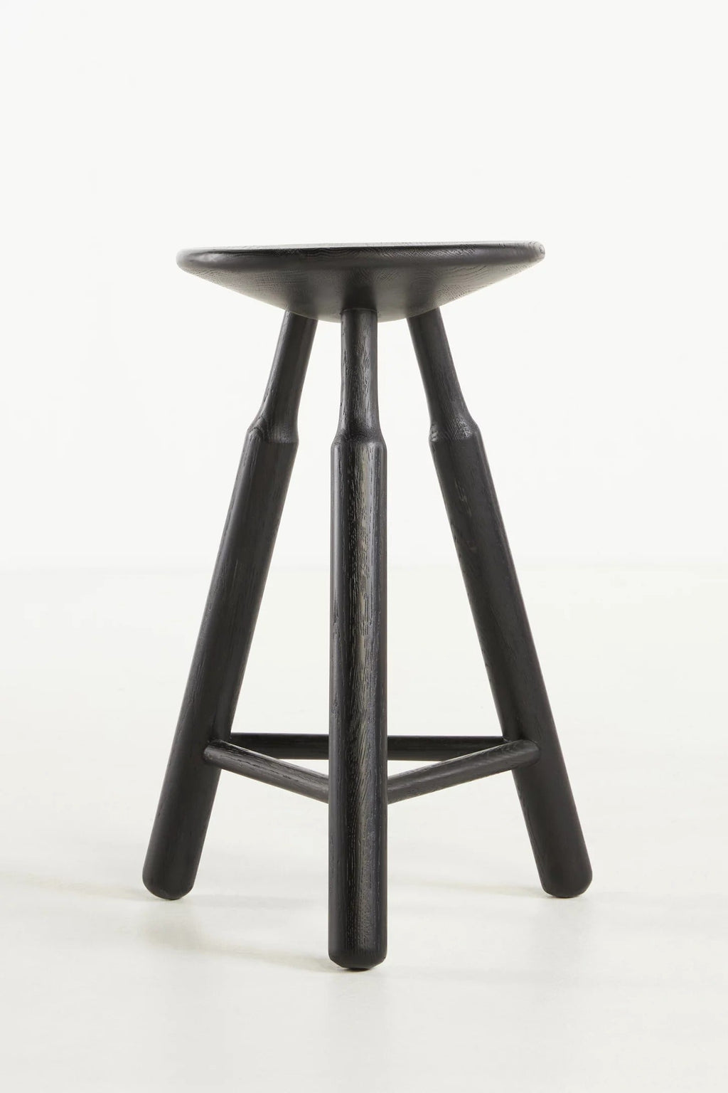 Dowel Counter Stool - Black