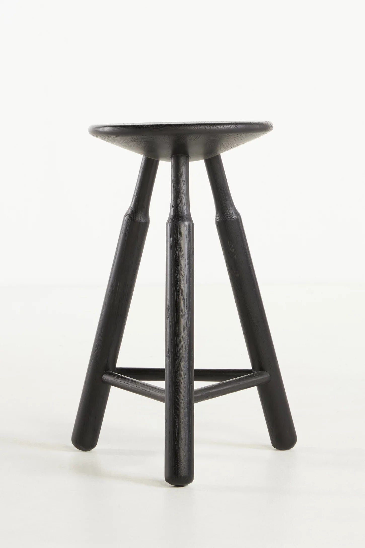 Dowel Counter Stool - Black